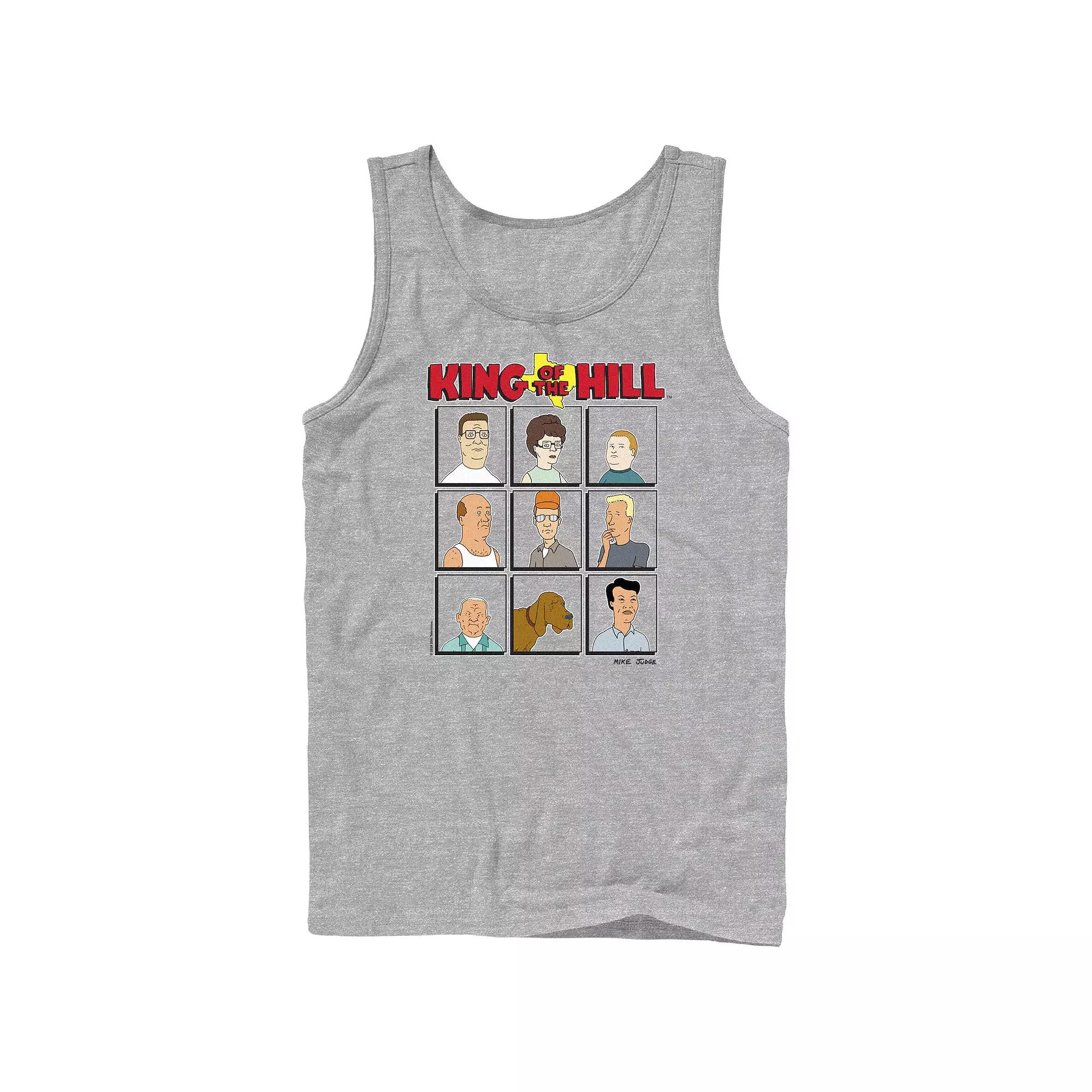 Men's King Of The Hill Portraits Graphic Tank,  Product Image
