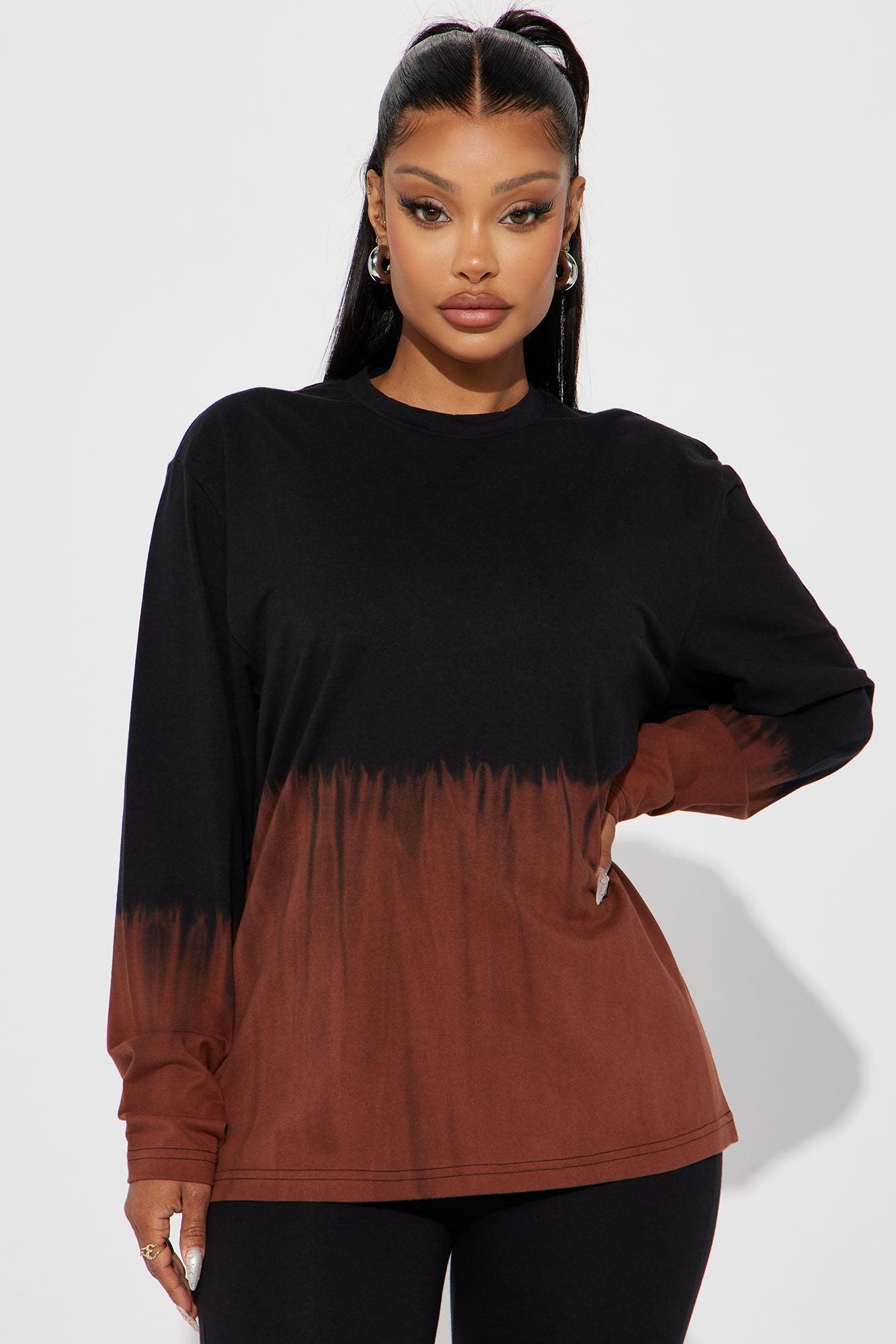 Tell Me About It Long Sleeve Legging Set - Black/combo Product Image