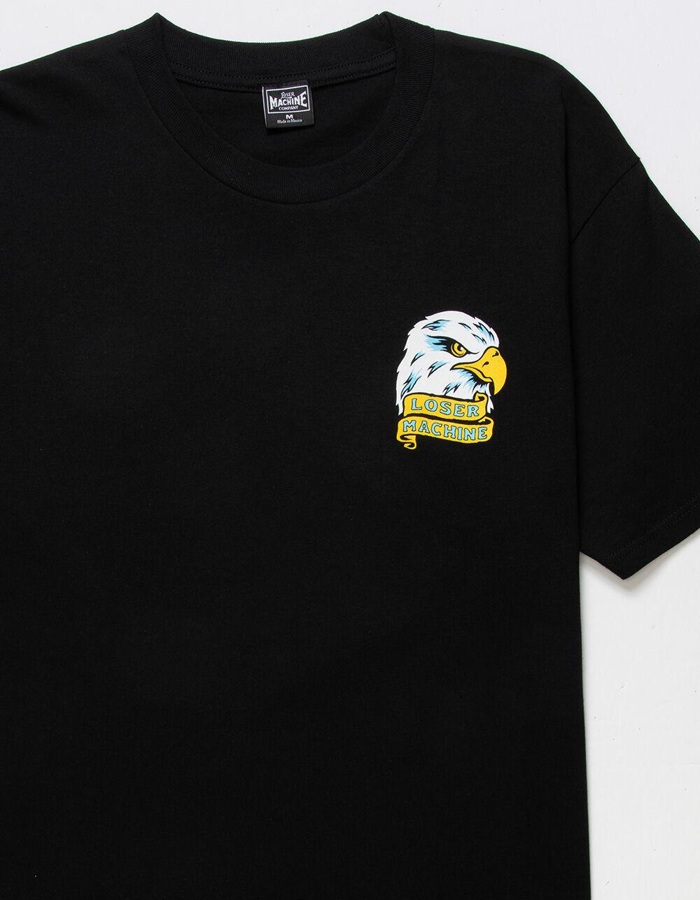 LOSER MACHINE Chrome Covers Mens Tee - BLACK Product Image