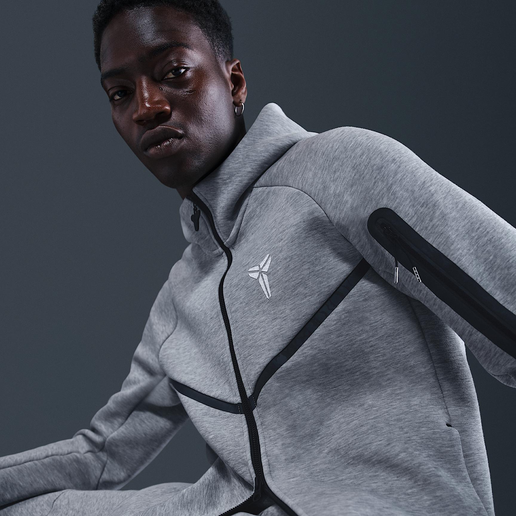 Nike Mens Kobe Tech Fleece Full-Zip Windrunner Jacket | IB2713-010 Product Image