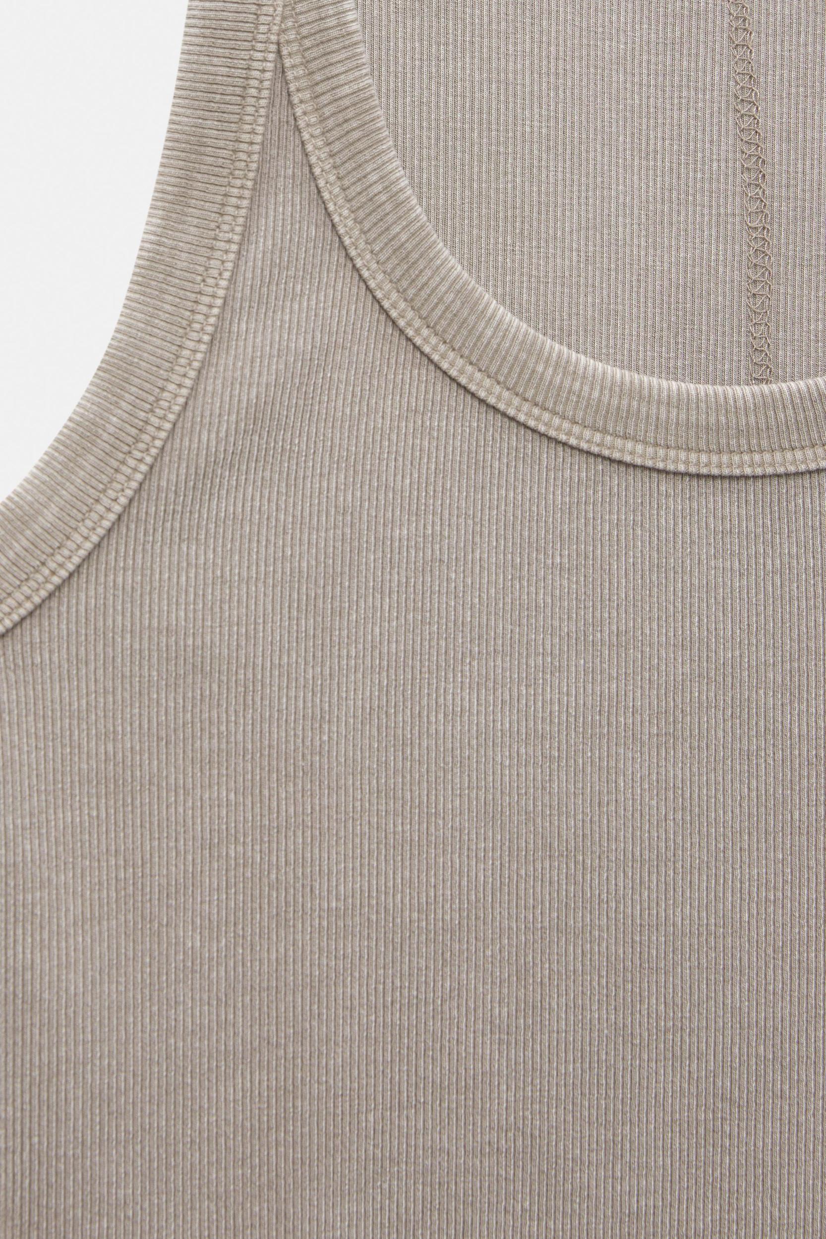 Ribbed tank top Product Image