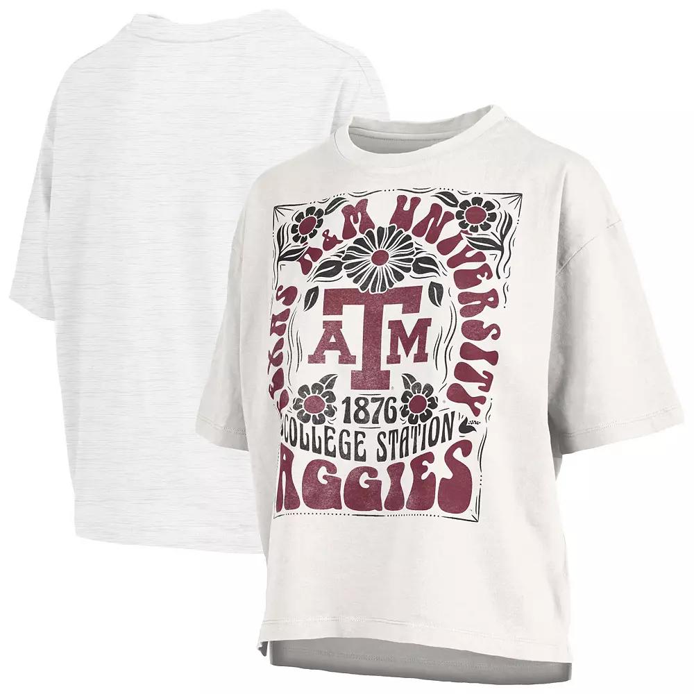 Womens Pressbox Texas A&M Aggies Harmony Oversized T-Shirt Product Image