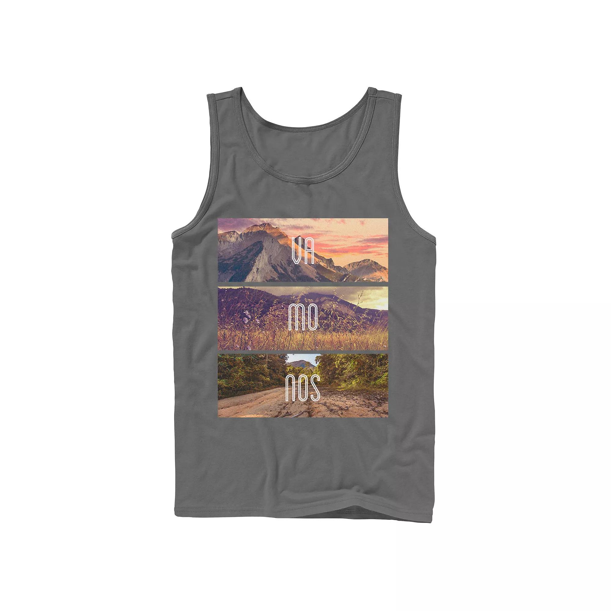 Men's Gonzales Vamonos Lanscape Portrait Stack Tank Top,  Product Image
