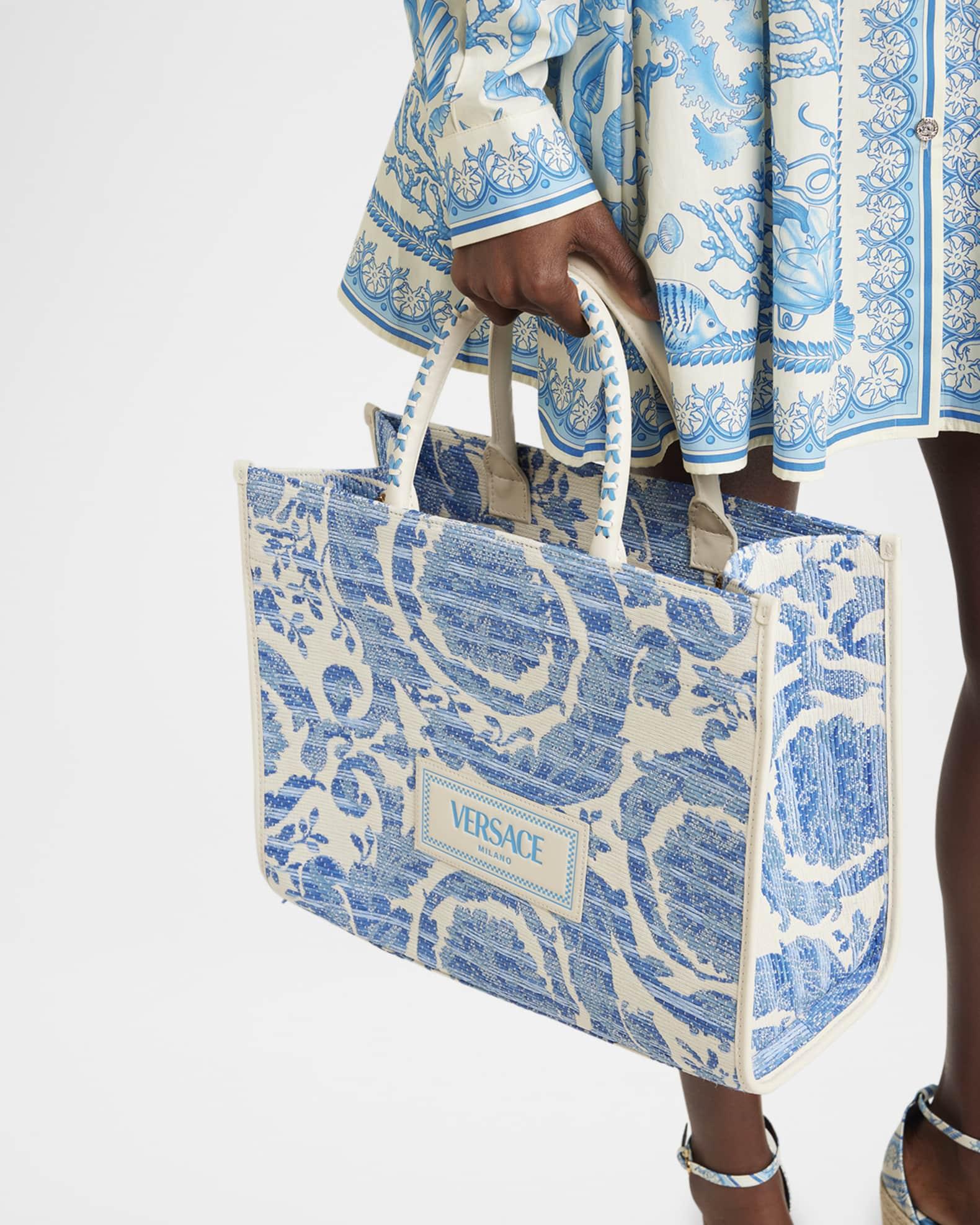 Barocco Large Canvas Tote Bag Product Image