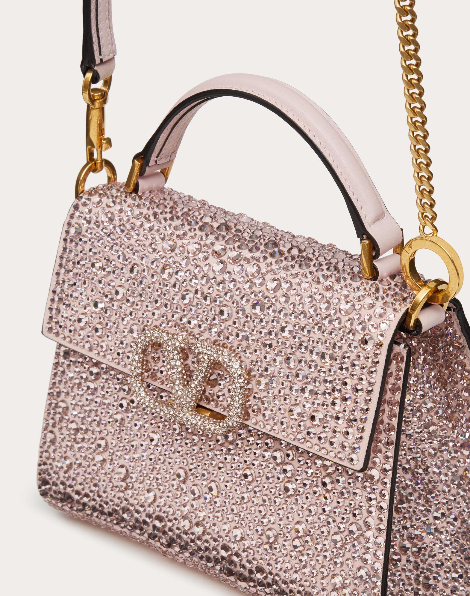 Vsling Mini Handbag With Sparkling Embroidery Product Image