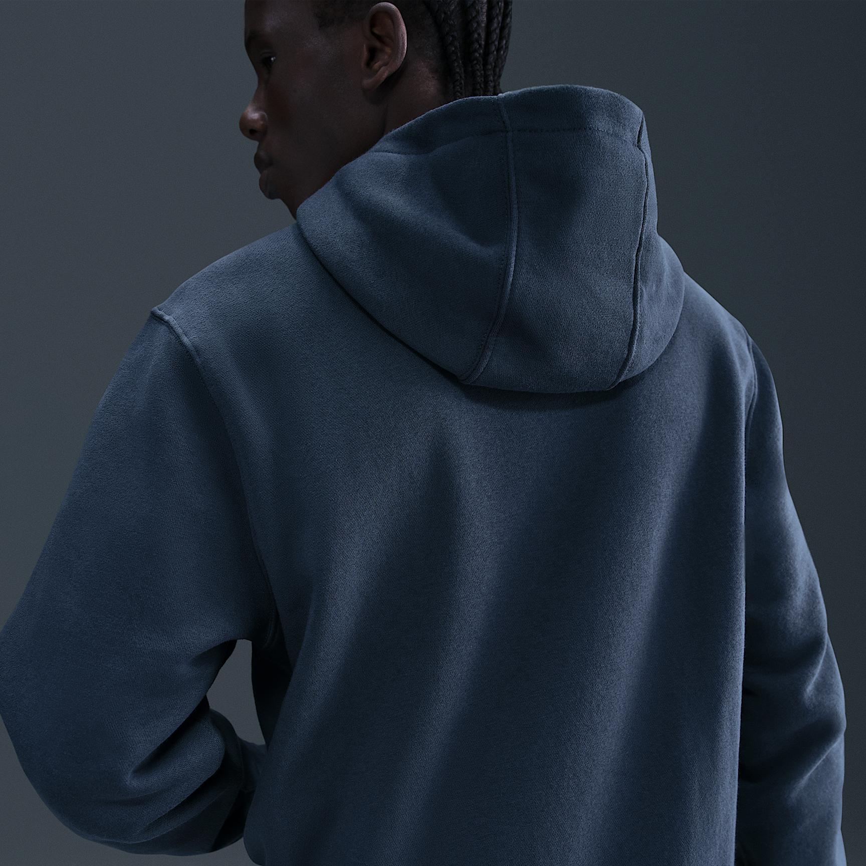 Nike Mens Club Pull-Over Fleece Hoodie | IH7548-437 Product Image