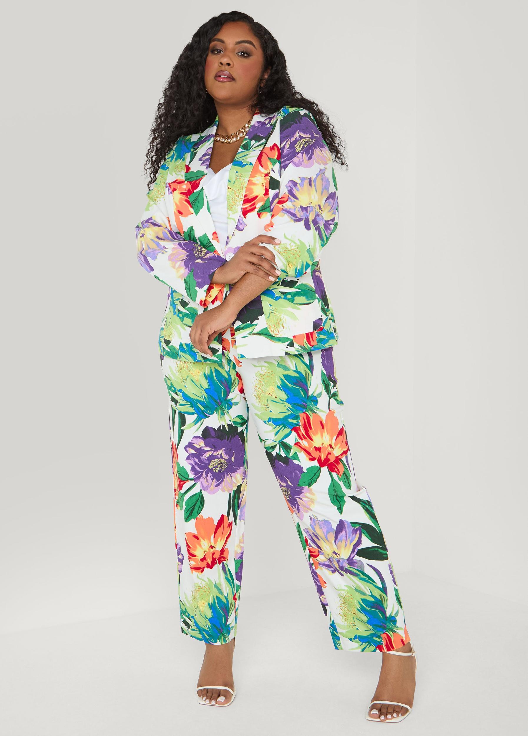 Millennium Floral Print Blazer Product Image