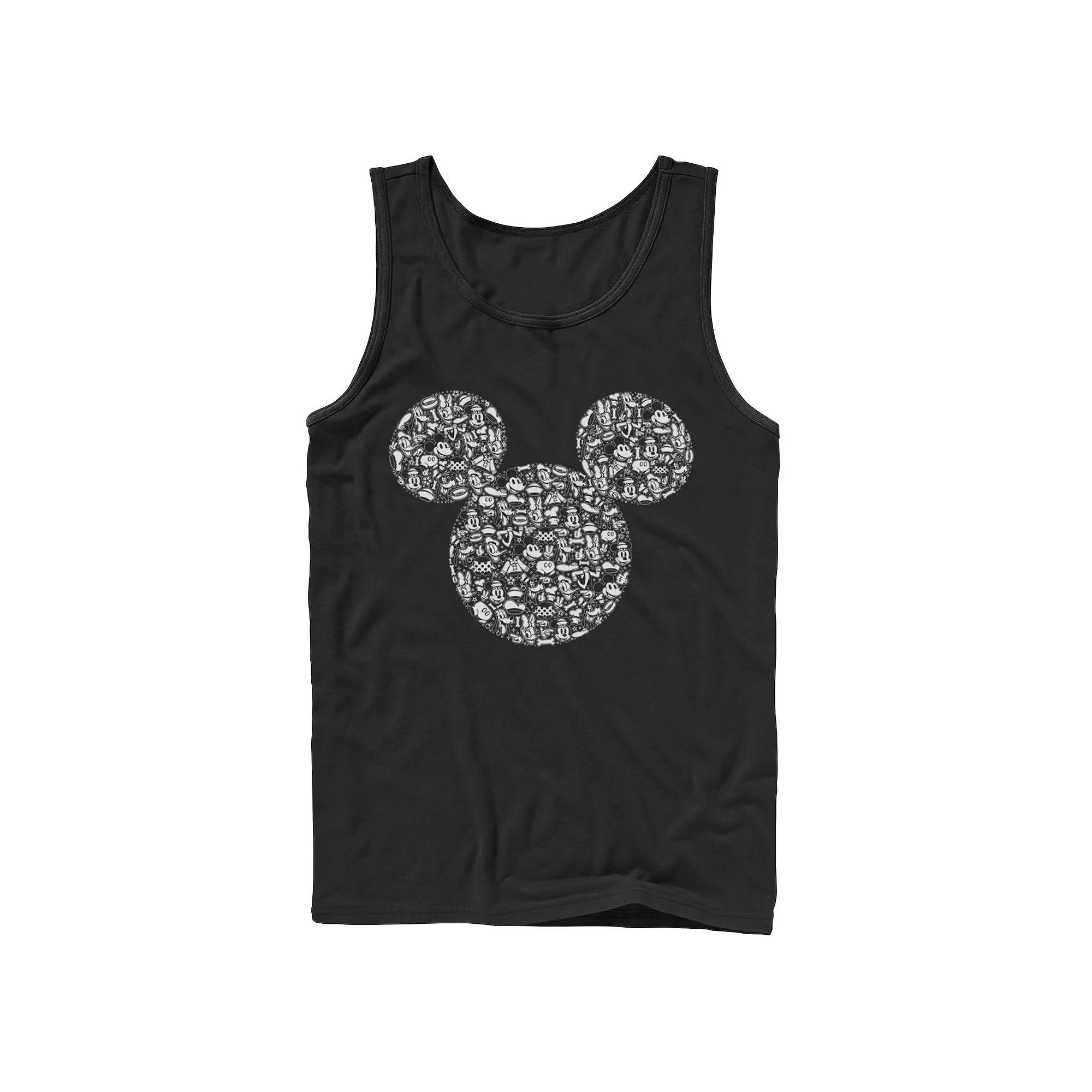 Disney's Mickey and Friends Men's Mickey Icons Fill Tank Top,  Product Image