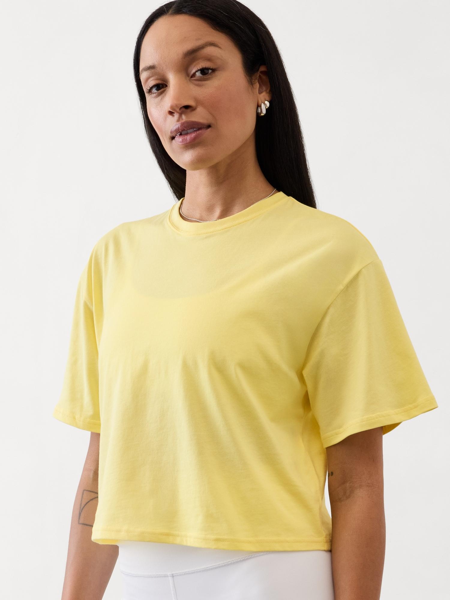 True Cotton Crop Tee Product Image