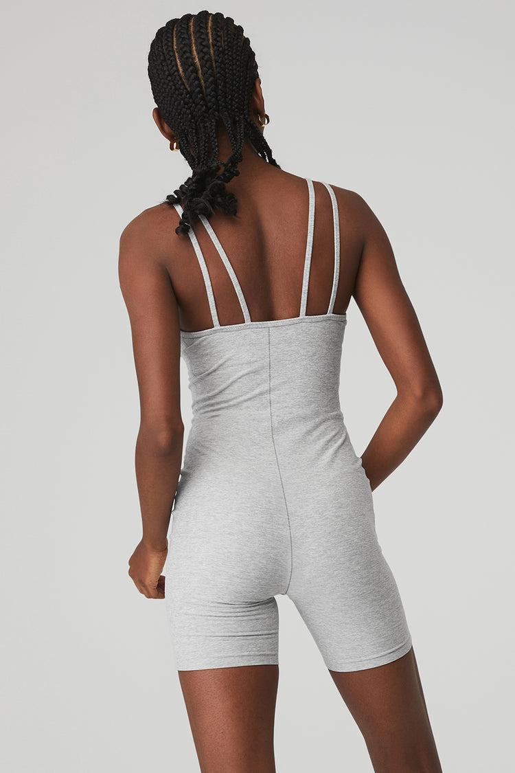 Alosoft Suns Out Onesie - Athletic Heather Grey Product Image