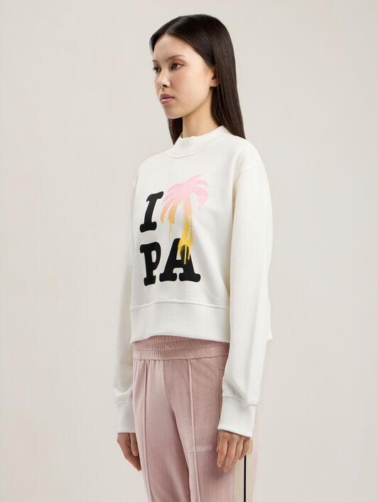 I Love PA Fitted Sweatshirt Product Image