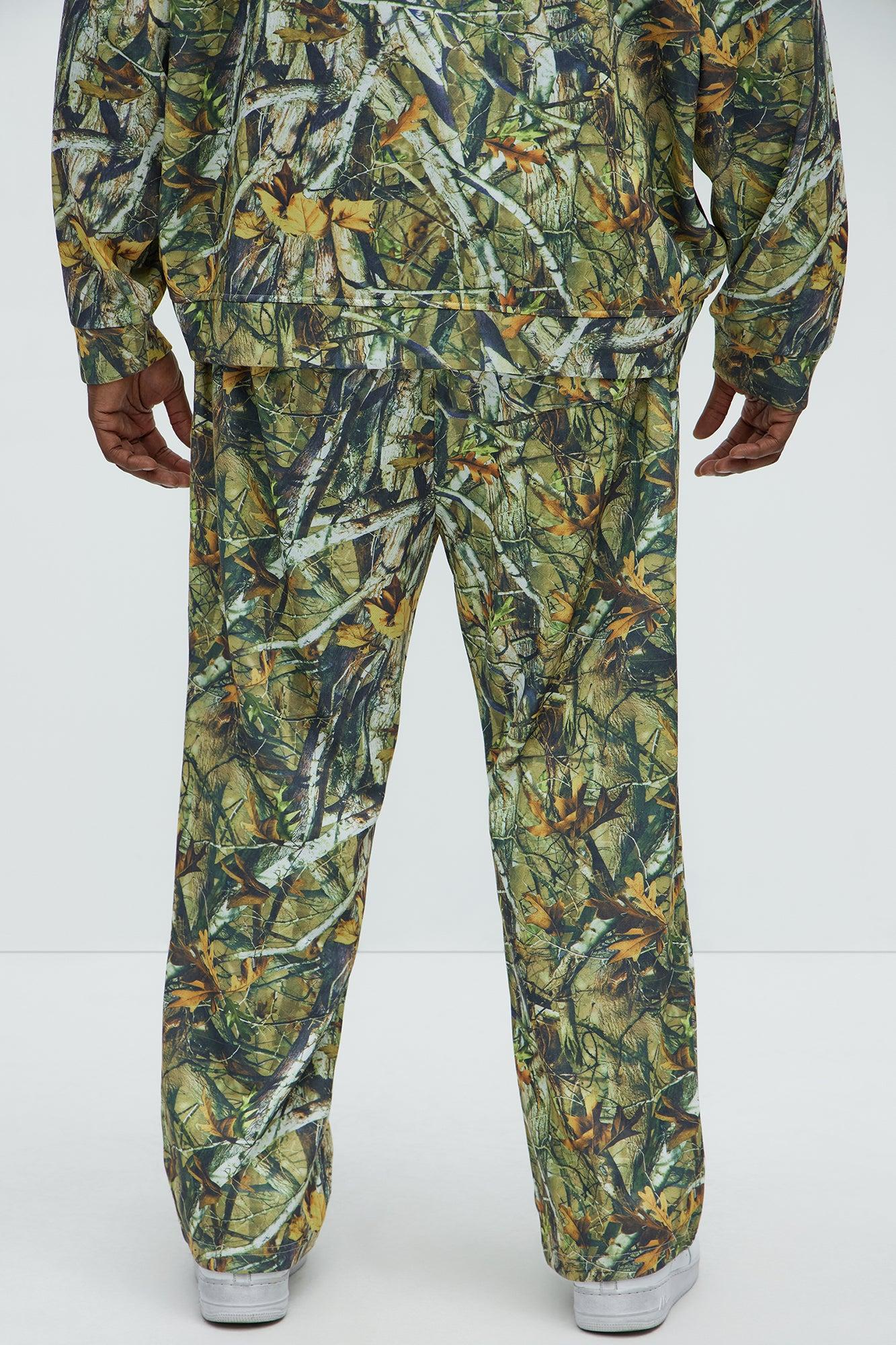 Deep Hills Camo Straight Sweatpants - Camouflage Product Image