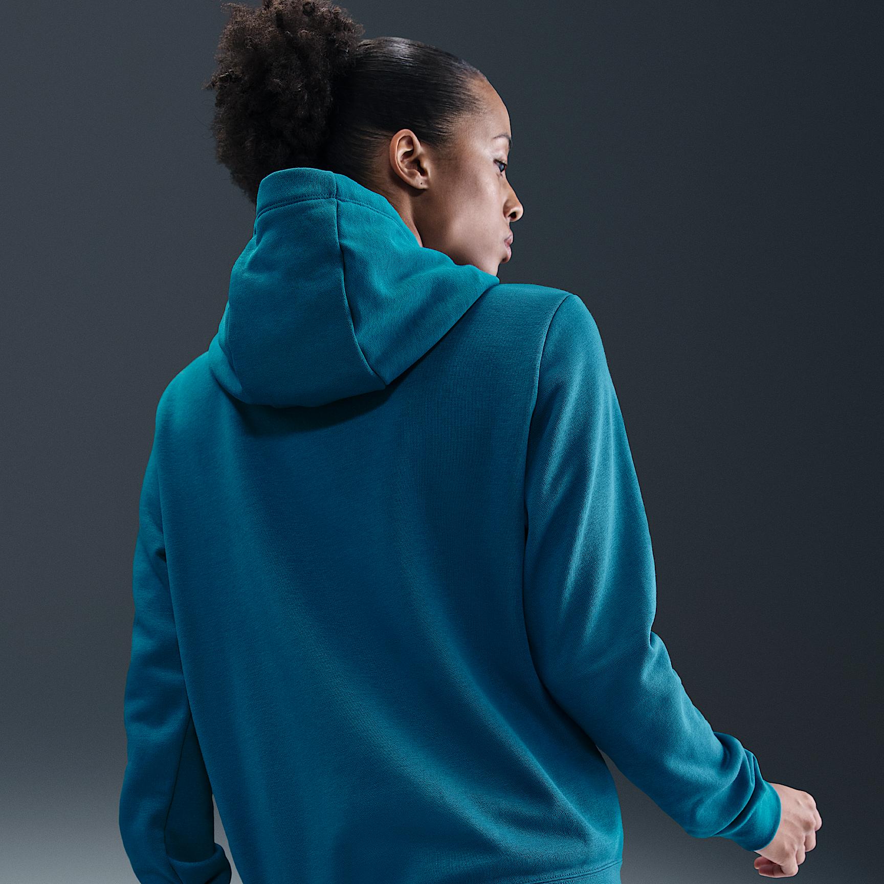 Womens Nike Sportswear Club Fleece Pullover Hoodie | DQ5793-214 Product Image