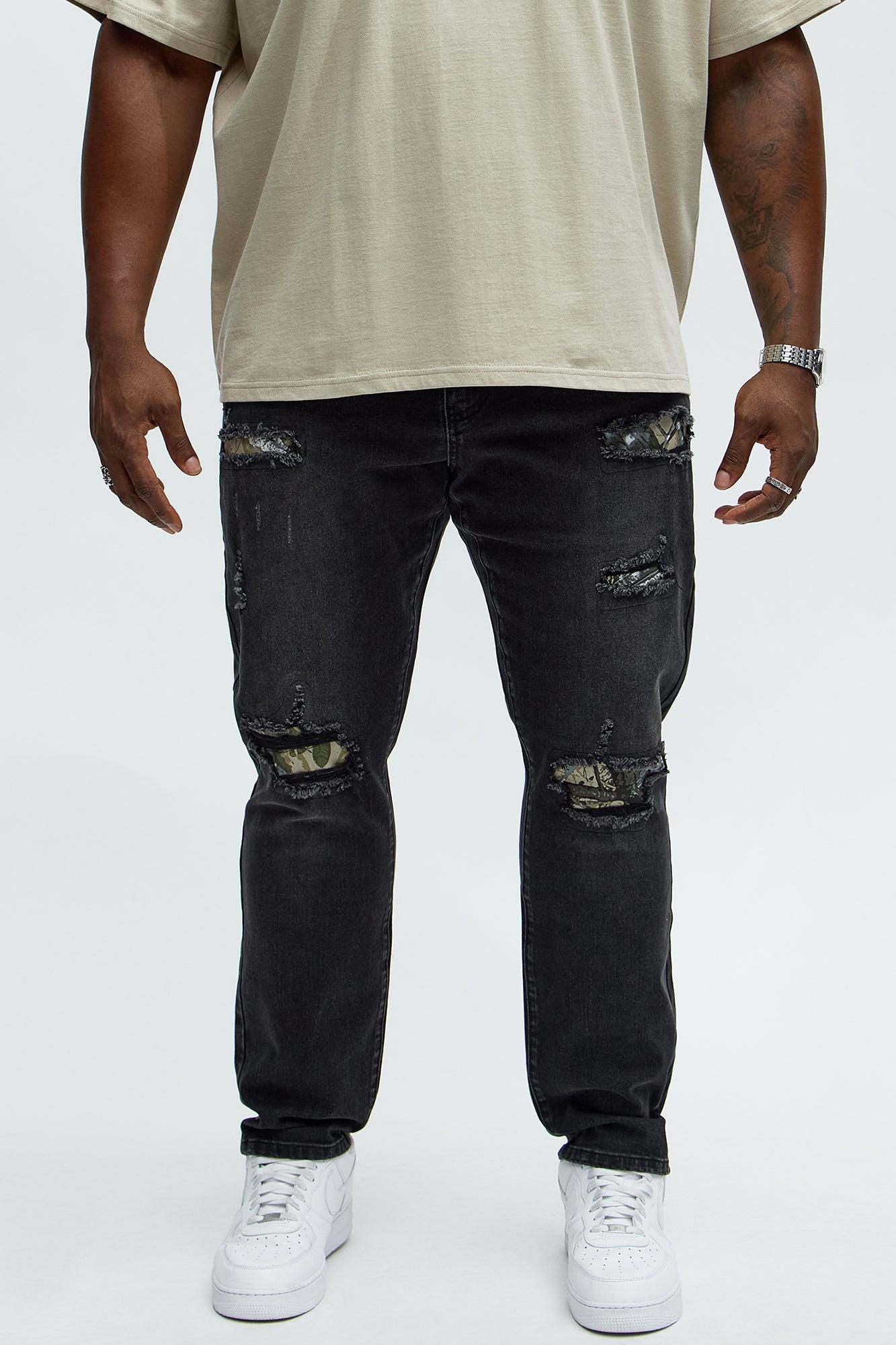 Slim Wood Stealth Jeans - Black Wash Product Image