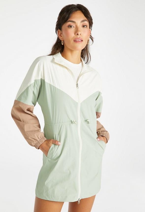 JustFab Margaux Platform Loafer Pump Womens Black/ White Size 8.5 Product Image