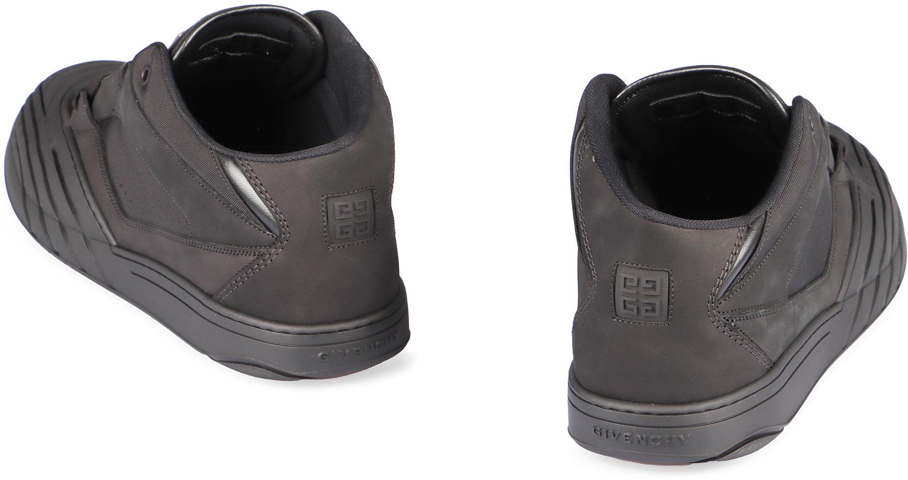 Black Skate Nubuck Sneakers Product Image