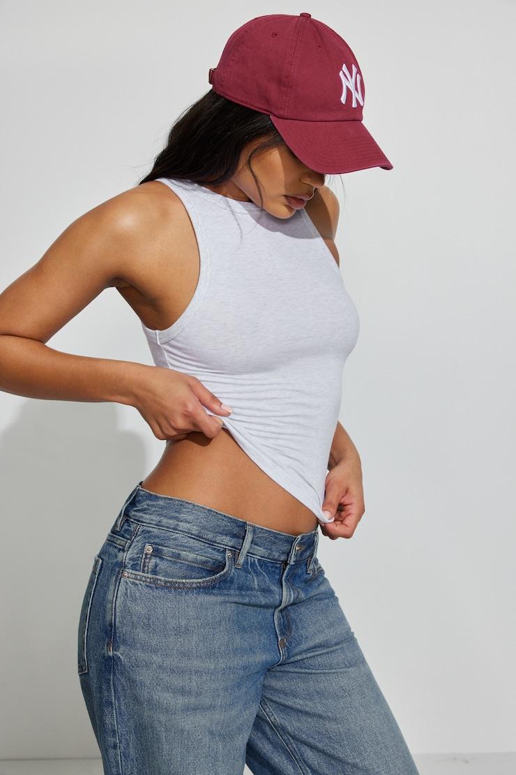 Ribbed Double Layer T-Shirt Product Image