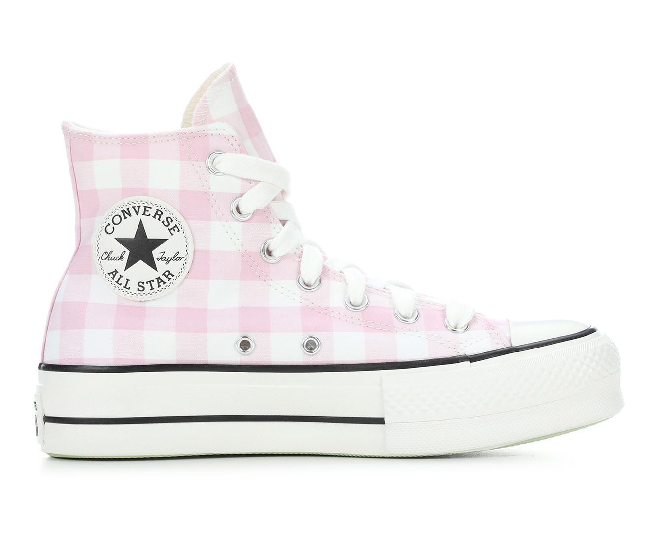 Women's Converse Chuck Taylor All Star Gingham High-Top Sneakers Product Image