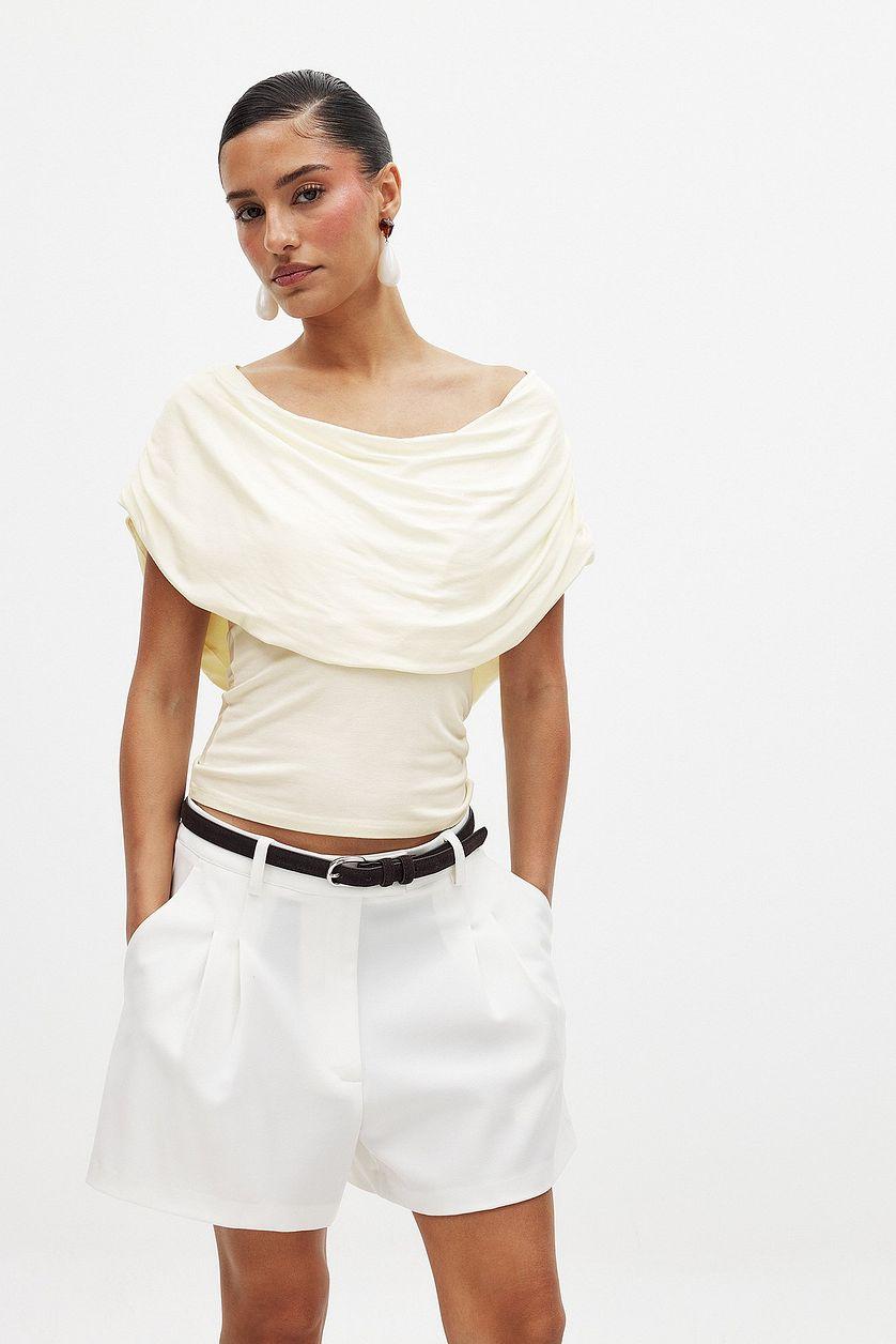 Soft Line Draped Top Product Image