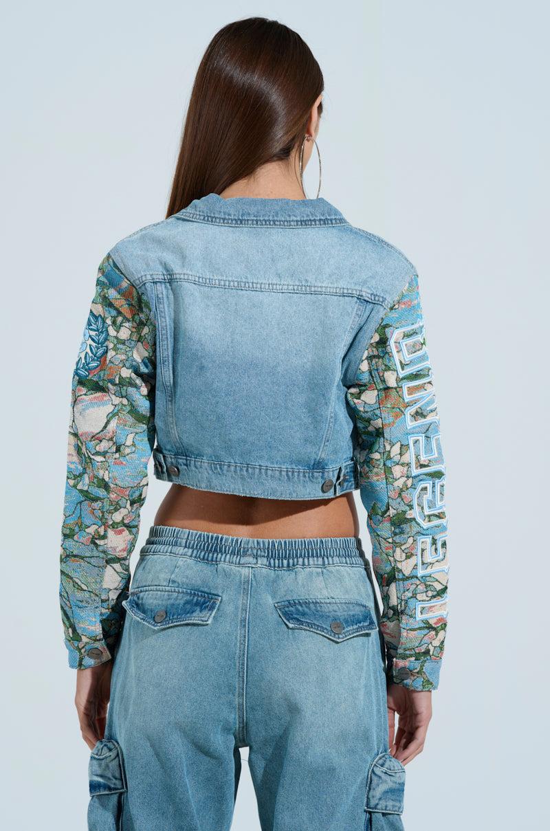 OUT OF THIS WORLD DENIM JACKET Product Image