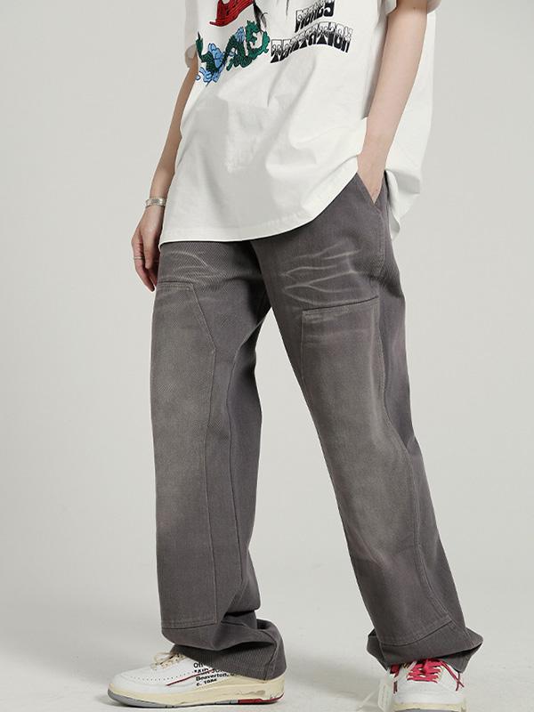 Loose-Fitting Streetwear Outfits Cargo Jeans Product Image