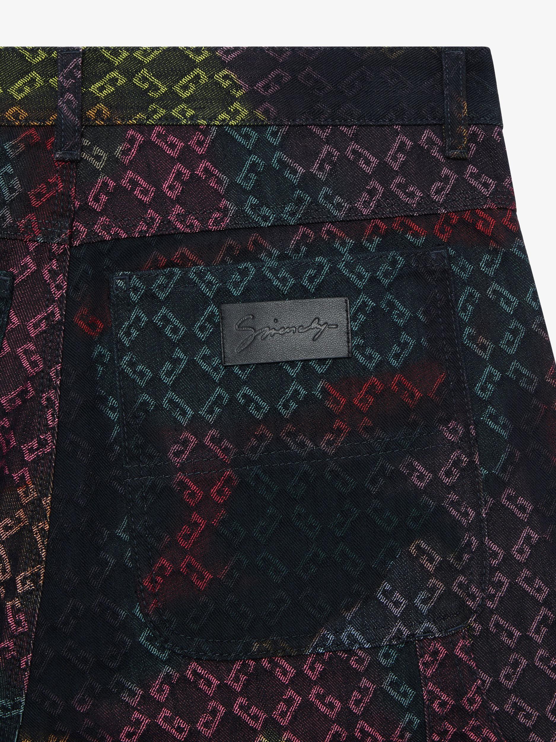 Multicolor jeans in denim monogram 72 Product Image