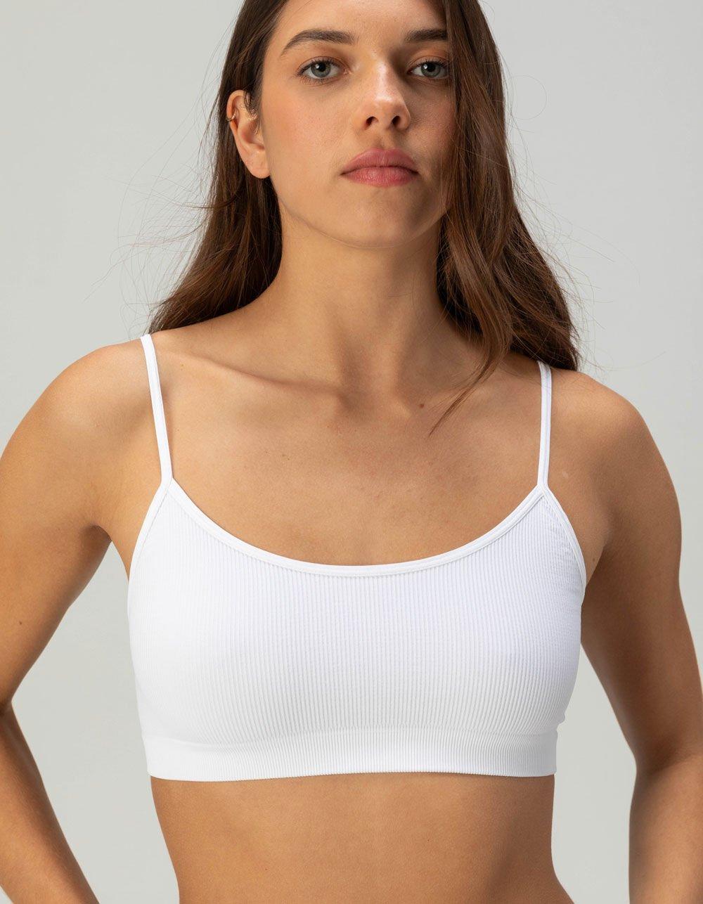 FULL TILT Scoop Neck Womens Bralette - BLACK Product Image