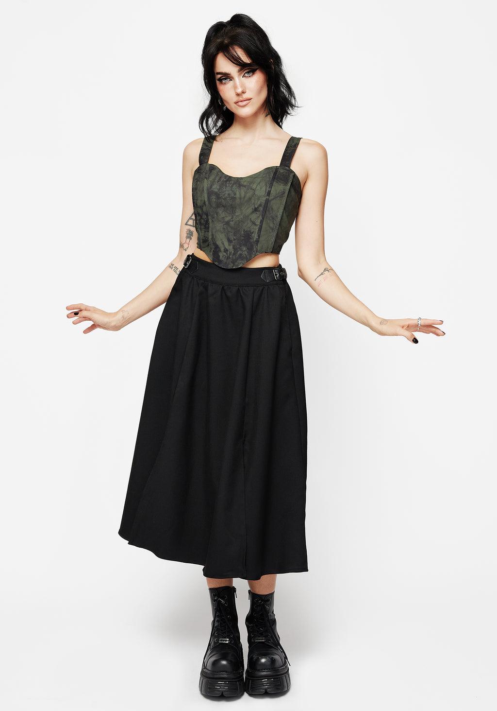 Alessandra Tie Dye Print Corset Top Product Image