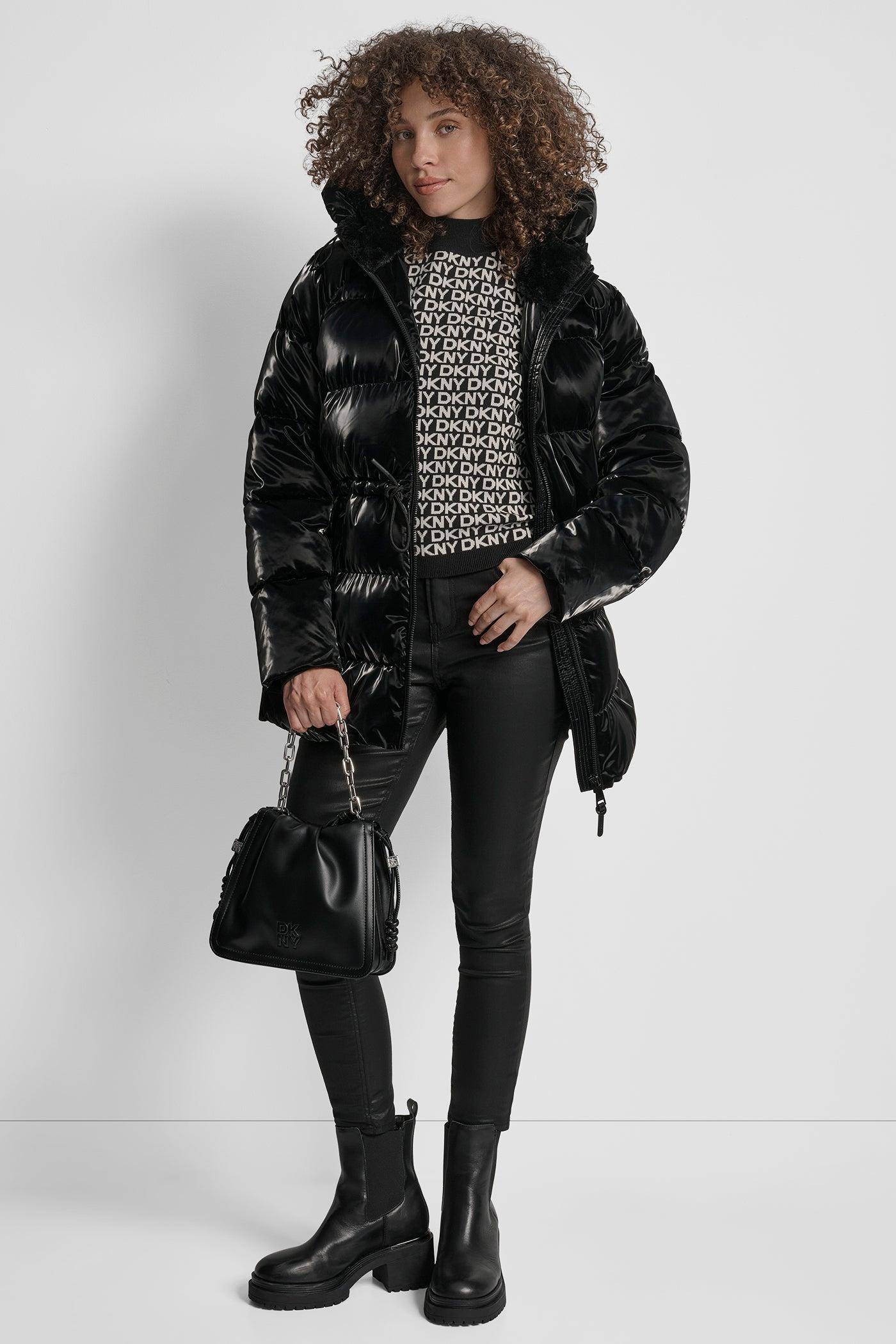 MID LENGTH LUSH PUFFER JACKET Product Image