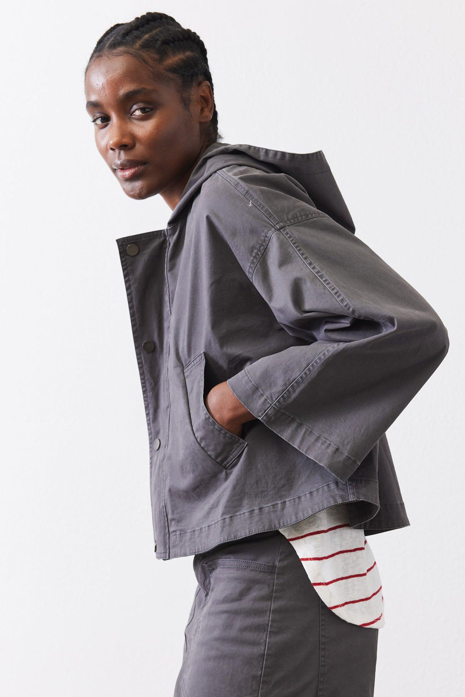 The Utility Oversized Twill Jacket Product Image