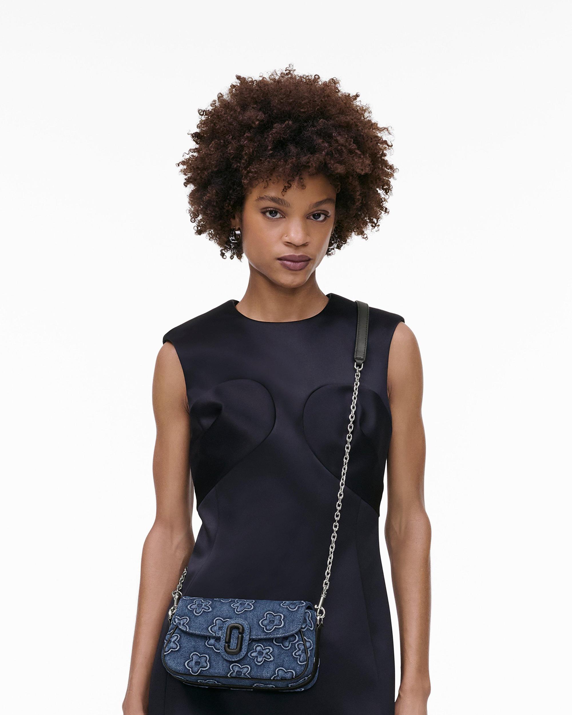 The Puffy Daisy Denim Clover Shoulder Bag Product Image