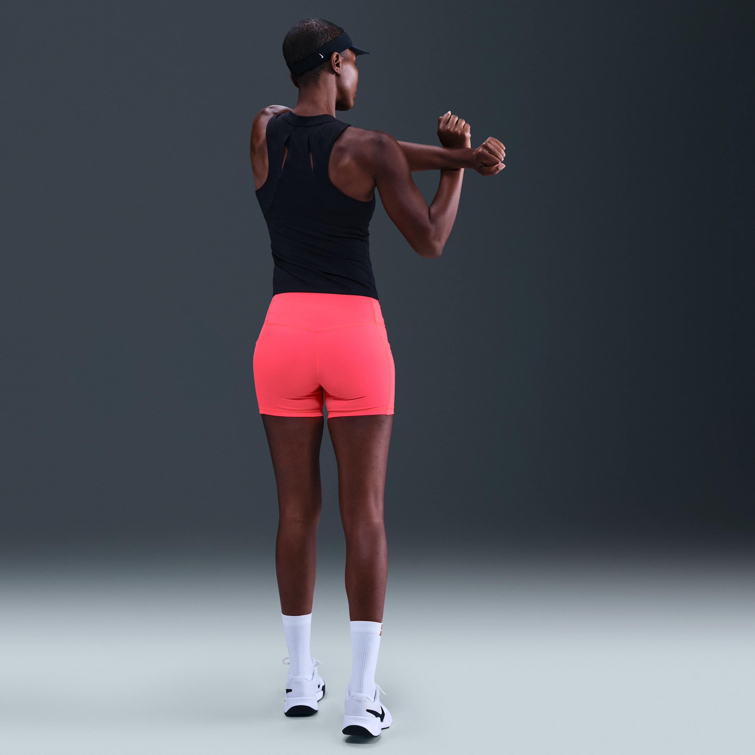 Nike Womens Court Dri-FIT Tennis Shorts with Pockets | FZ6677-491 Product Image