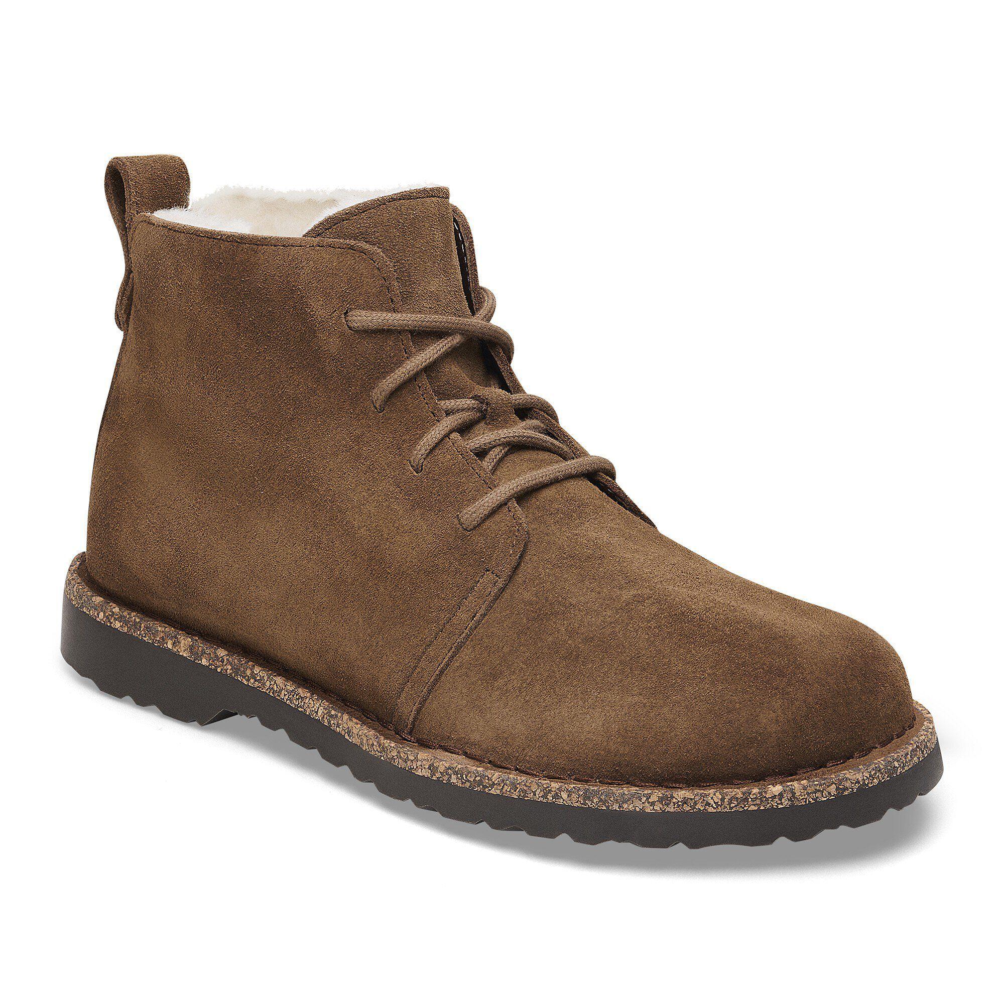 Uppsala Mid Shearling Suede Leather Product Image