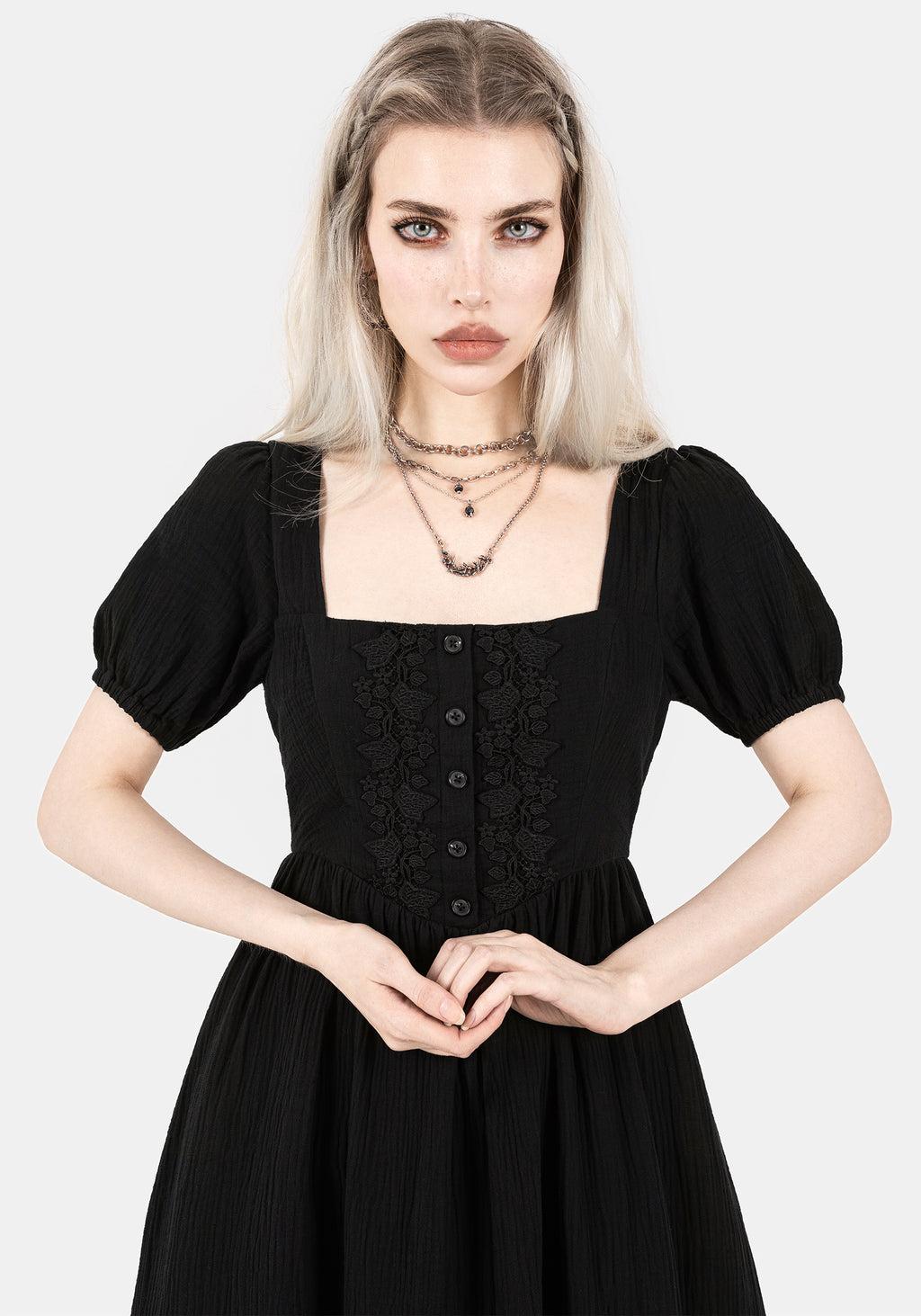 Alder Cotton Detail Midaxi Dress Product Image