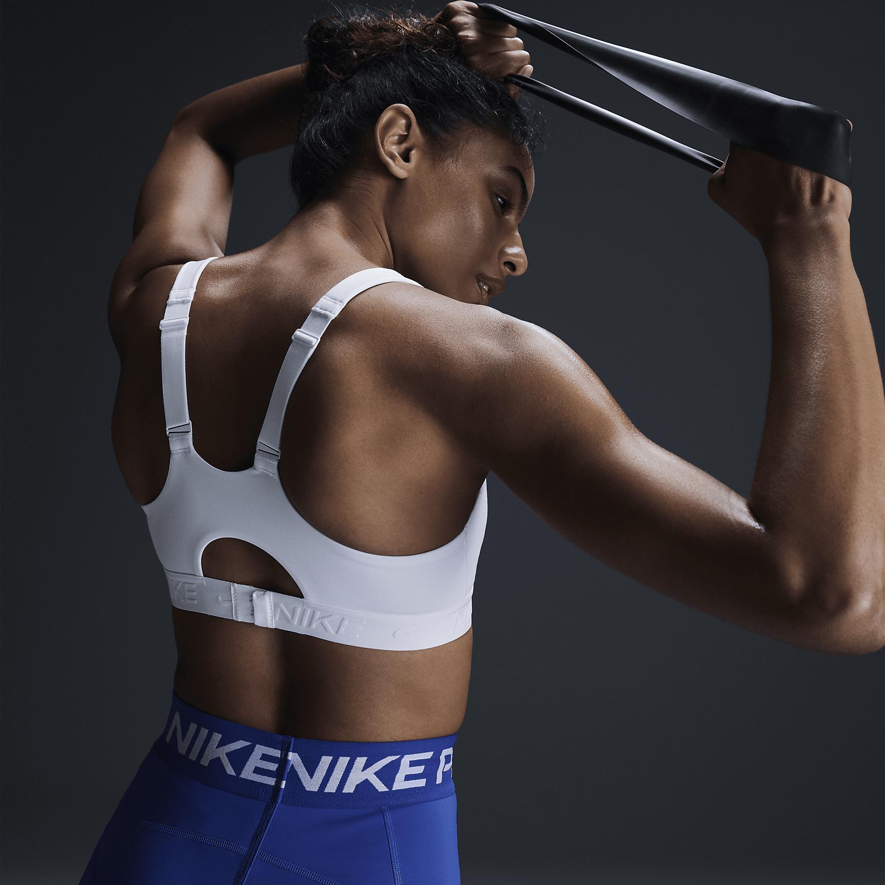 Nike Womens Indy High Support Padded Adjustable Sports Bra | FD1068-100 Product Image
