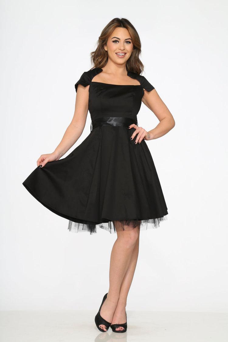 Black Swing Dress Product Image
