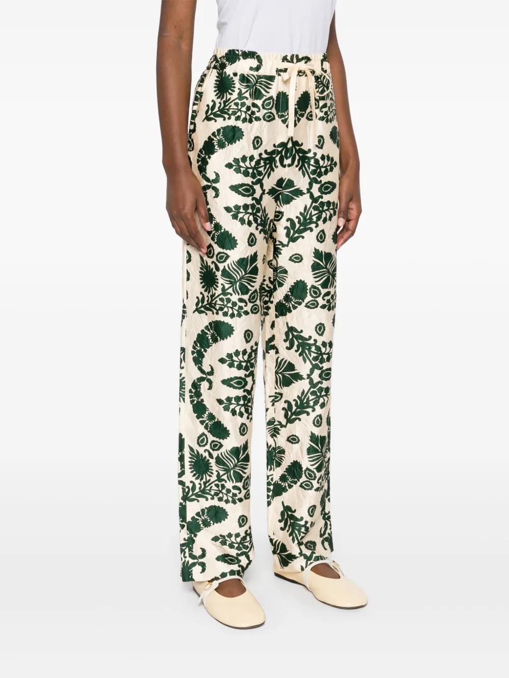 floral-print trousers Product Image