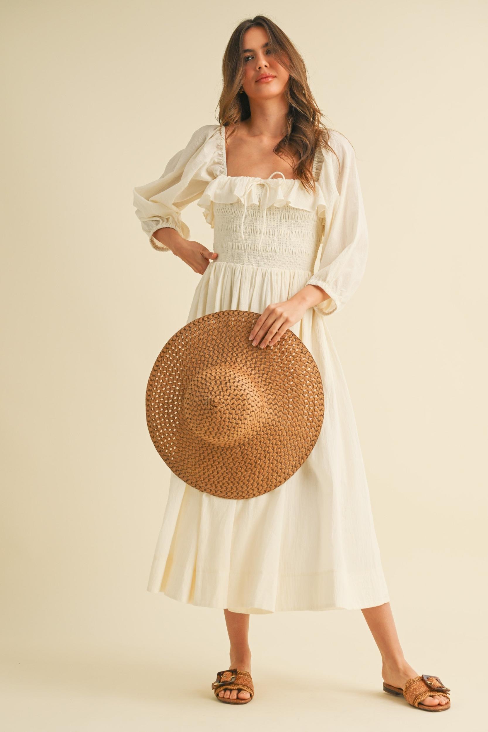 Oasis Flowy Midi Dress Product Image