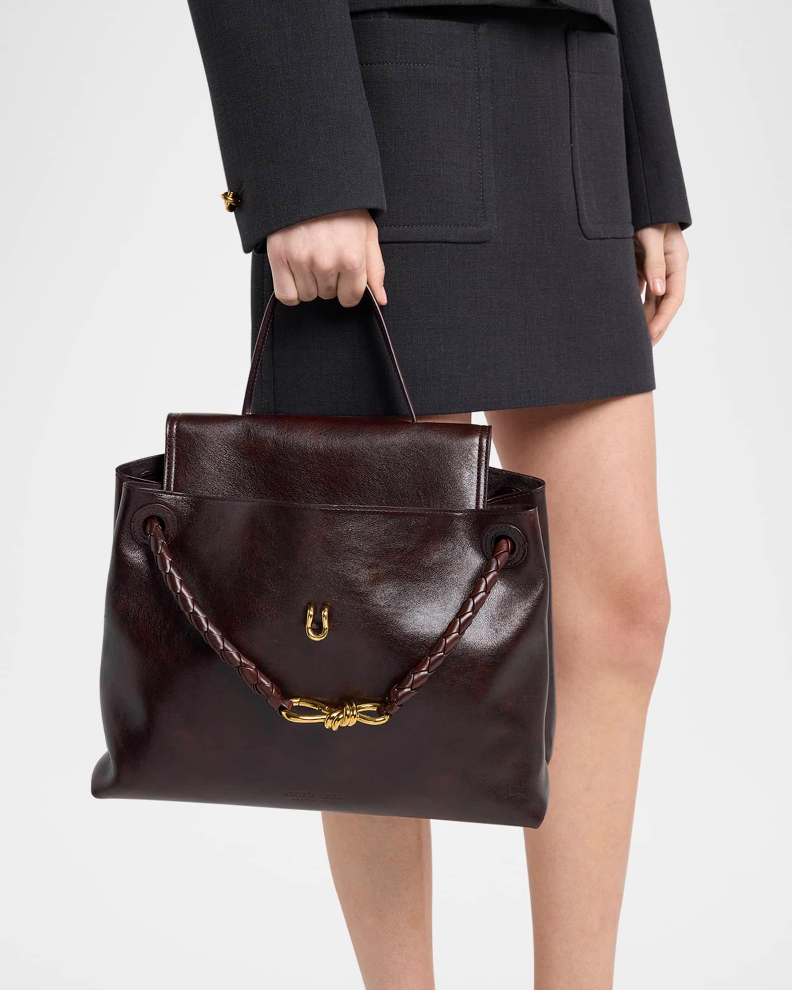 Ciao Ciao Medium Distressed Leather Top-Handle Bag Product Image