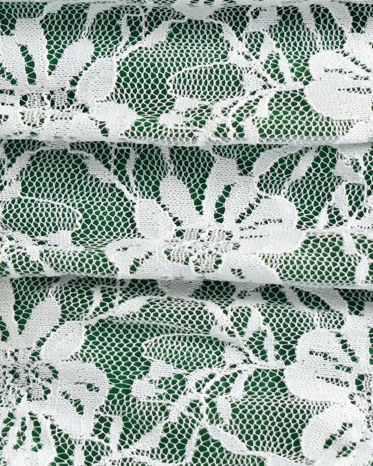 Green Floral Lace Bikini Set Product Image