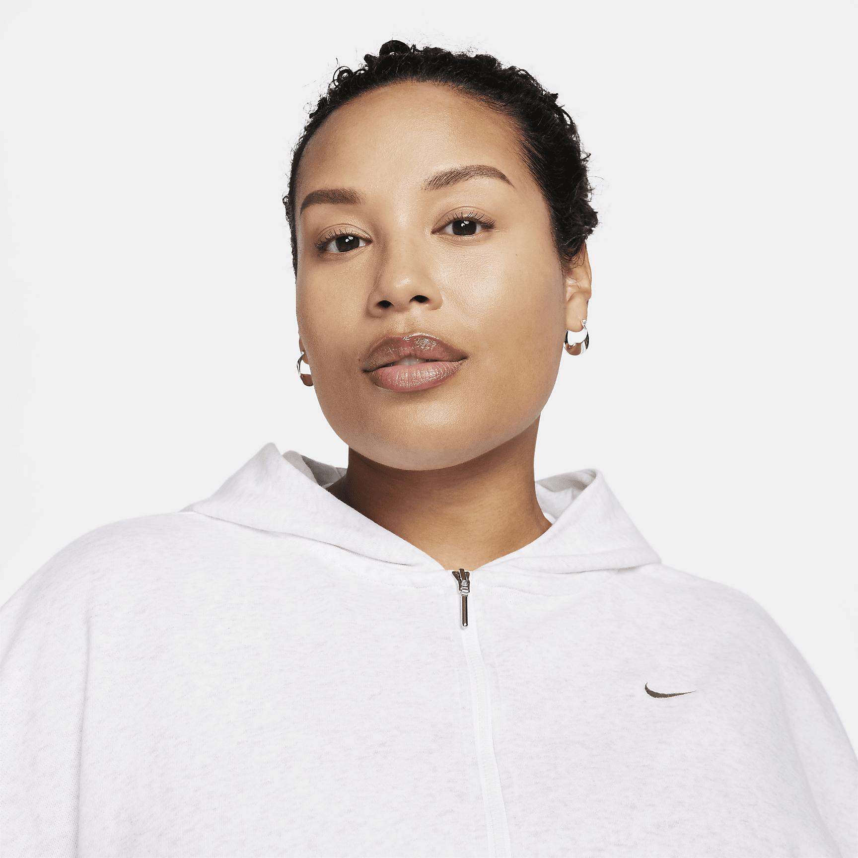 Nike Sportswear Chill Terry Women's Loose Full-Zip French Terry Hoodie (Plus Size) Product Image