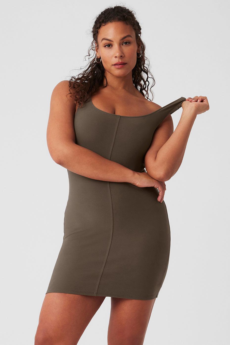 Alosoft Head Start Dress - Olive Tree Product Image