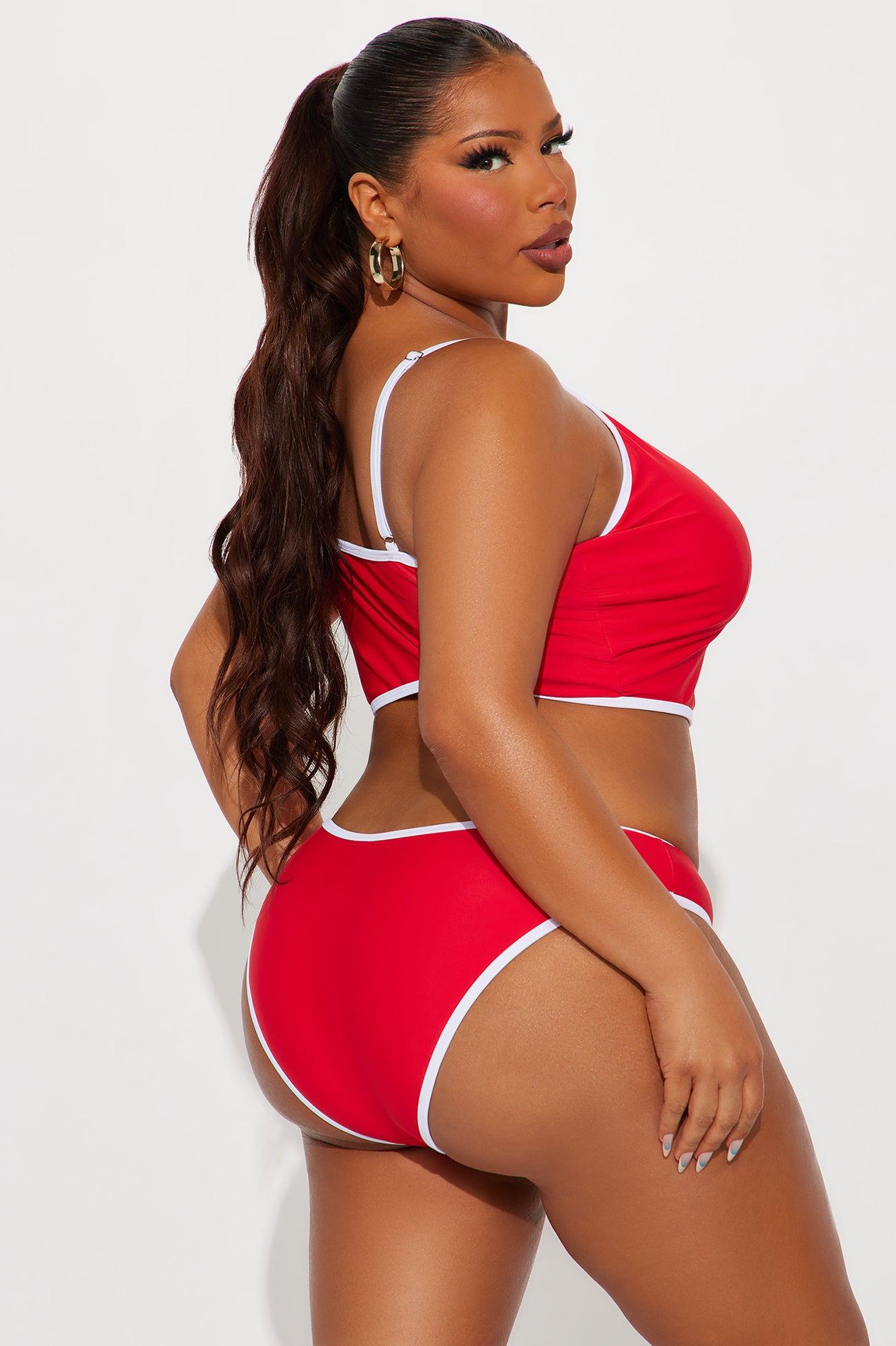 Honolulu Tankini 2 Piece Bikini - Red Female Product Image