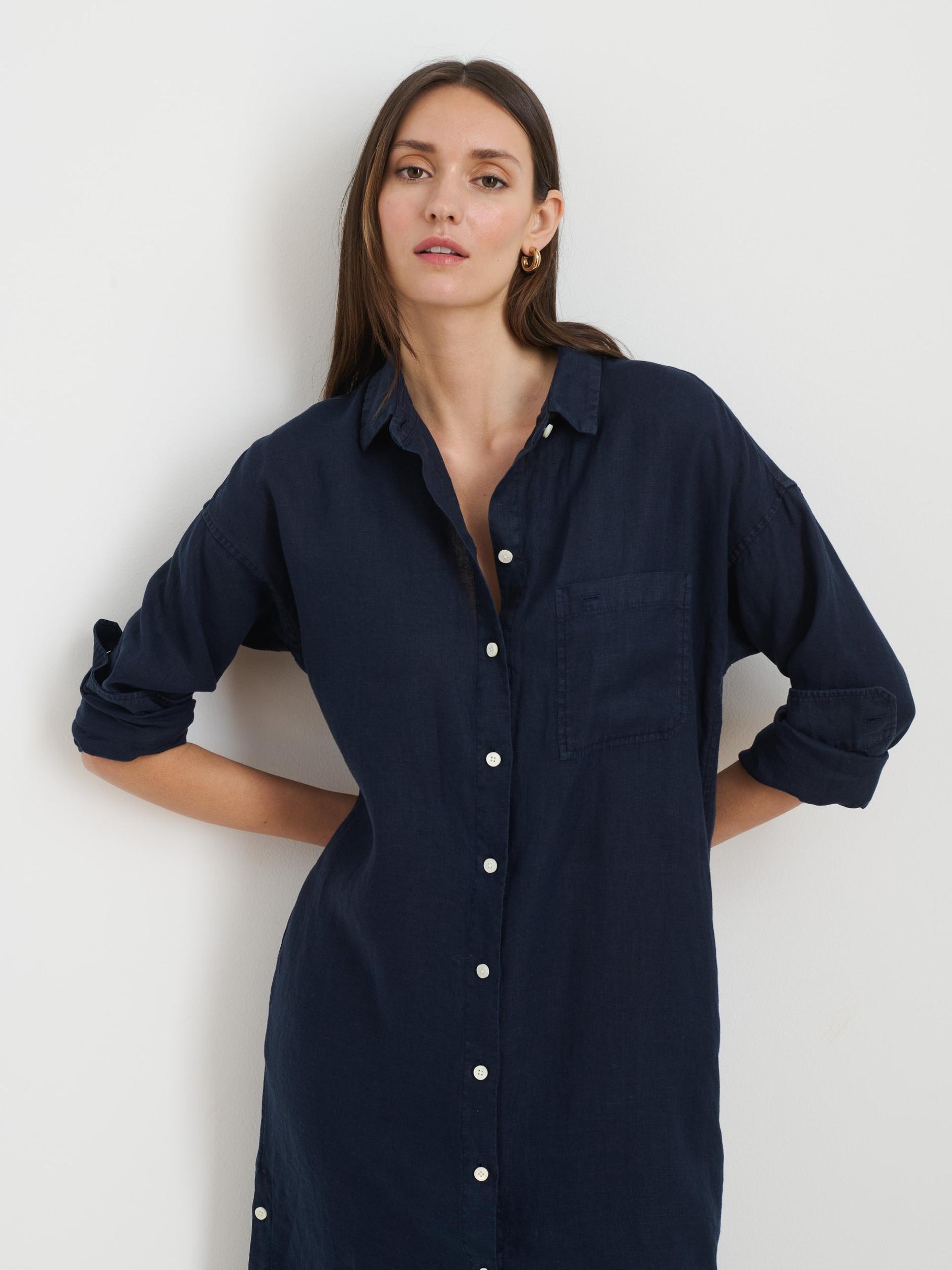 Kerry Shirtdress In Linen Product Image