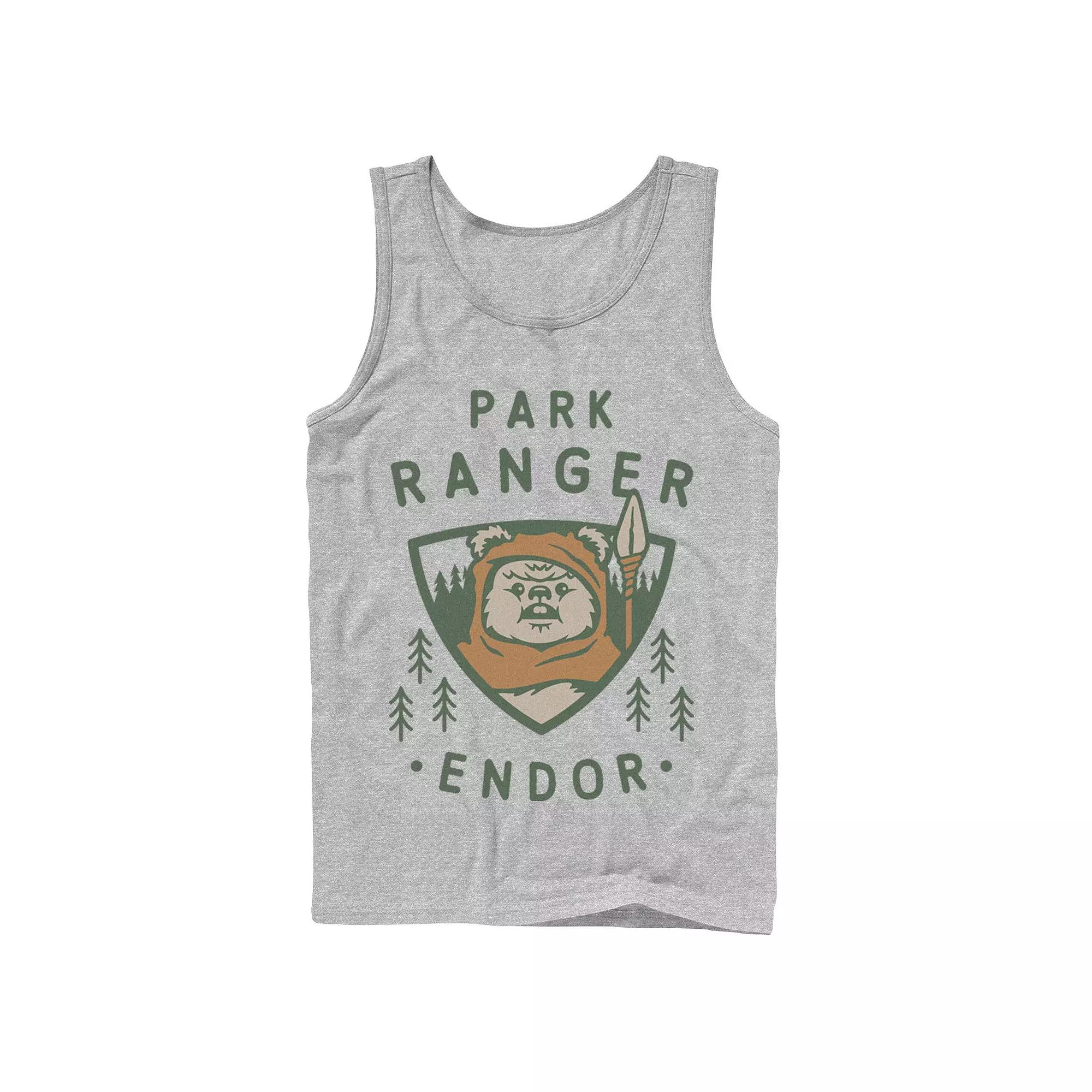 Men's Star Wars Ewok Park Ranger Endor Tank Top,  Product Image