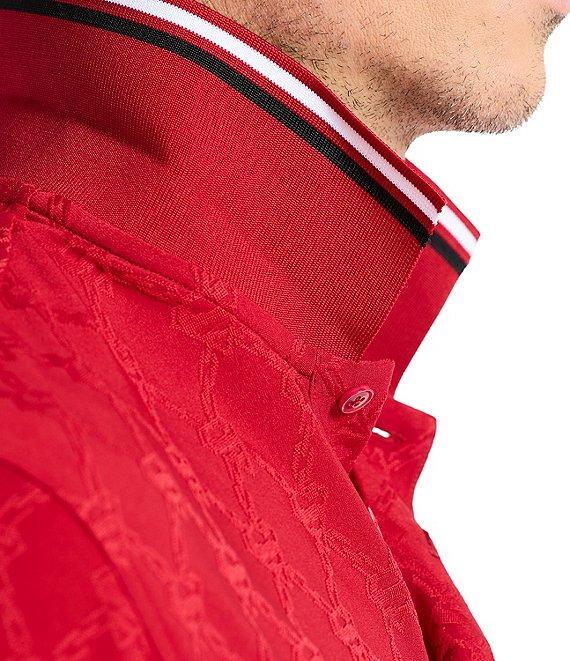 Robert Graham Superman X Robert Graham S-Shield Short Sleeve Polo Shirt Product Image