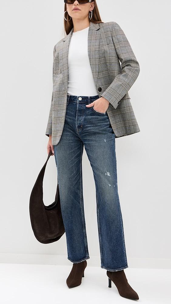 MOUSSY VINTAGE MV Welaka Wide Straight Jeans | Shopbop Product Image