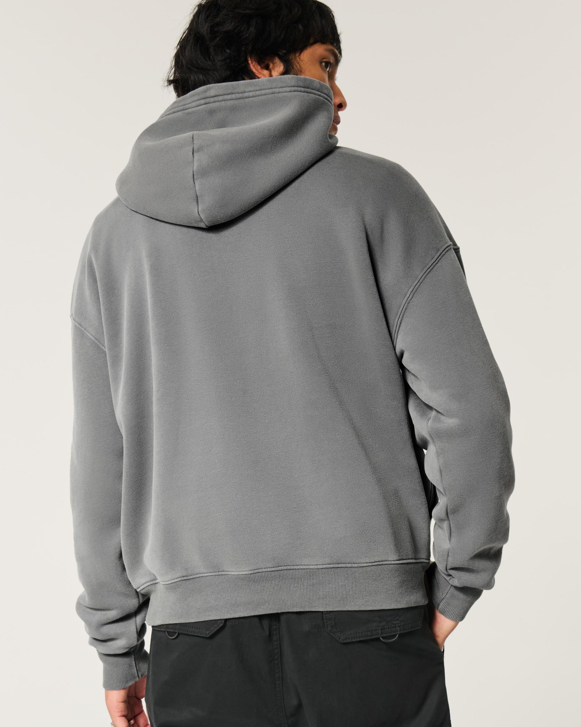 Boxy Washed Hoodie Product Image