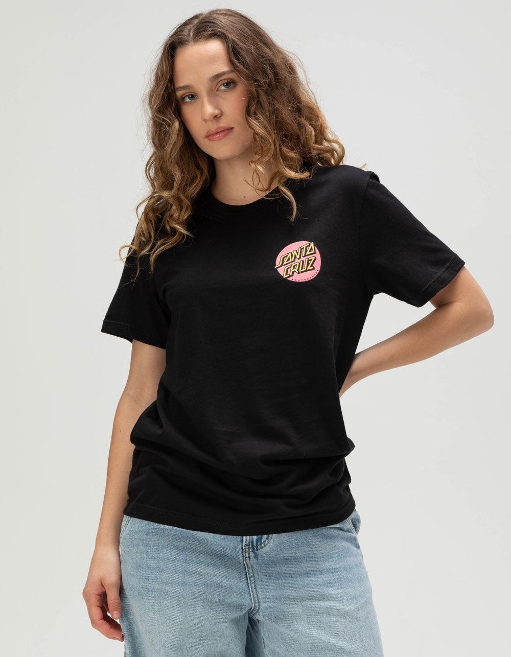 SANTA CRUZ Other Dot Womens Relaxed Tee - BLACK Product Image