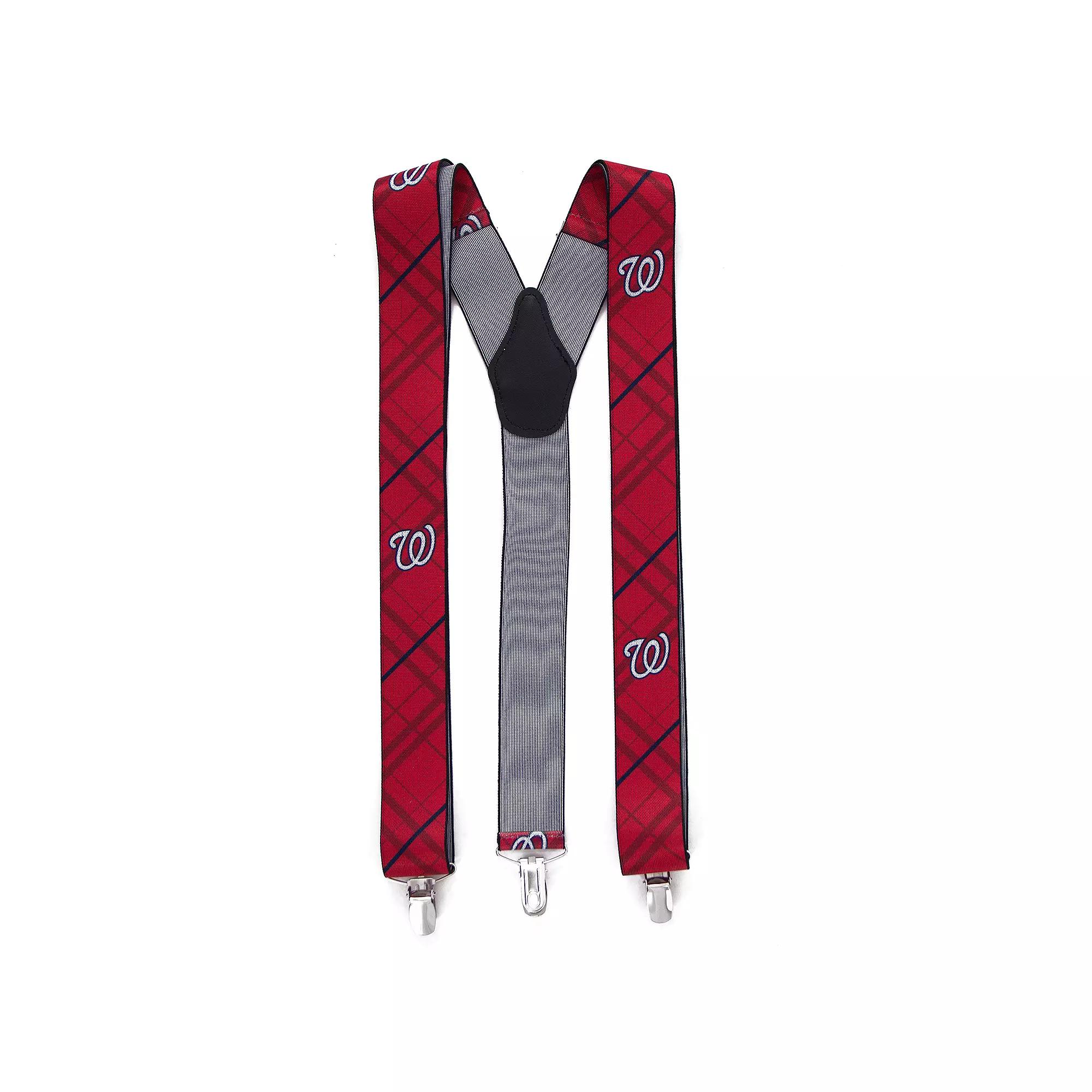 Men's MLB Oxford Suspenders, Atlanta Braves Product Image